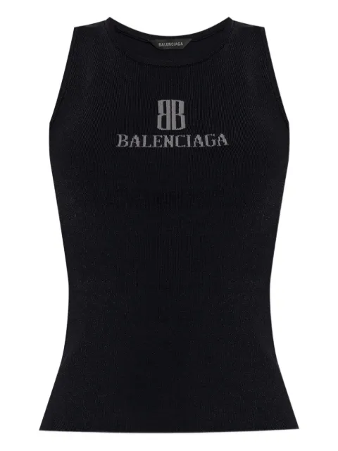 Balenciaga Nano BB tank top Black 835500T5231
