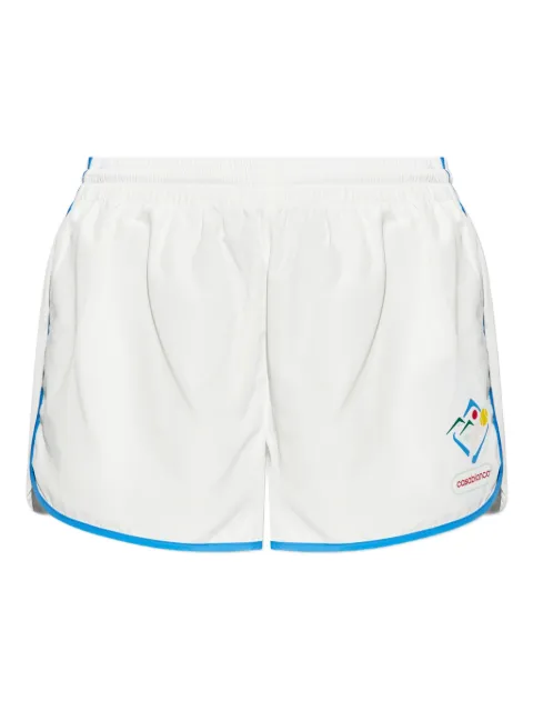 Casablanca Casa Sportif windbreaker shorts White WPF25TR12501