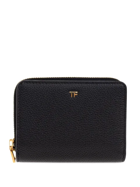 TOM FORD zip-around leather wallet Black S0524LCL095G