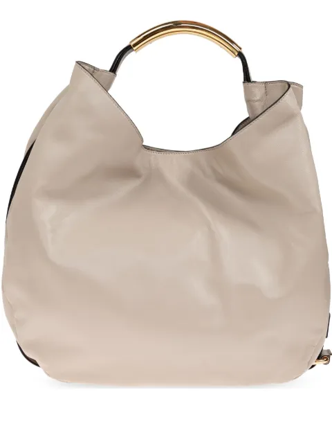 Moschino leather tote bag Neutrals MC4184PP1NOA0