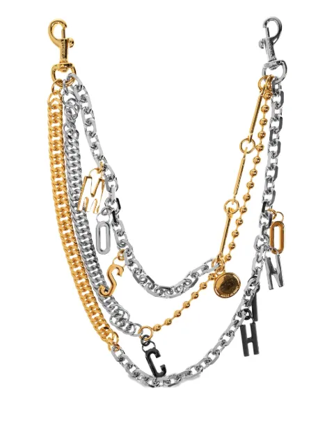 Moschino pendant-embellished chain-link Gold MC6483PP1NO64