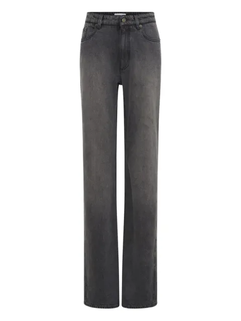 Marine Serre Moon Laser jeans Grey WPA169ACDEN0006