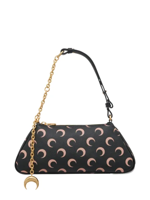 Marine Serre Moon canvas core clutch bag Black WSB001ARWOV0040IT99