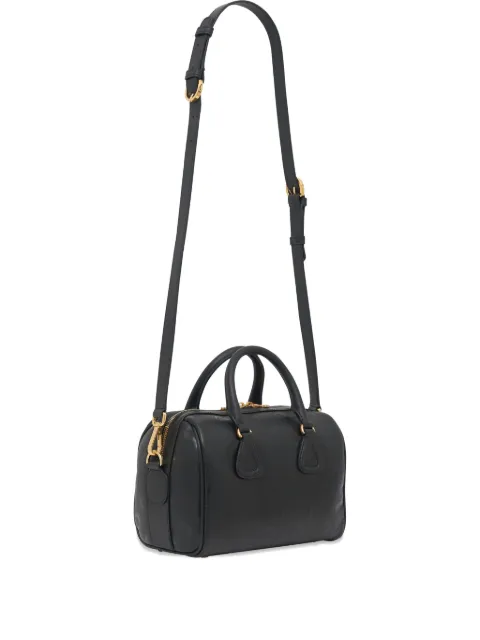 Marine Serre moon tote bag Black WBA019ARWOV0040