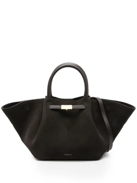 DeMellier midi New York suede tote bag Brown N81THEMIDINEWYORKDARKCHOCOLATE