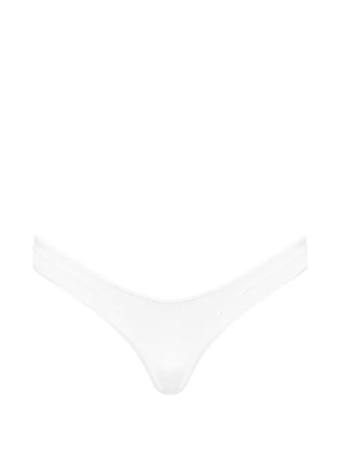 Maison Close Pure Tentation high-cut thong White 563749