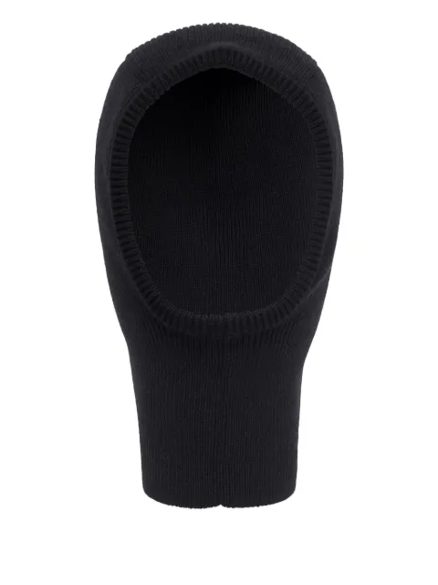 Marine Serre wool balaclava Black UHG070ACKNI0033
