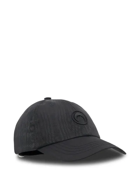 Marine Serre moiré logo baseball cap Black UHG001ACWOV0030BK92