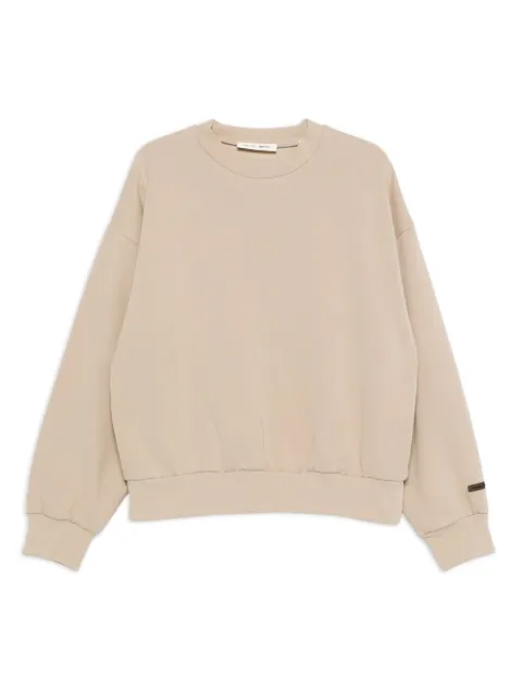 FEAR OF GOD ESSENTIALS crew-neck cotton sweatshirt Neutrals 192SP252041F