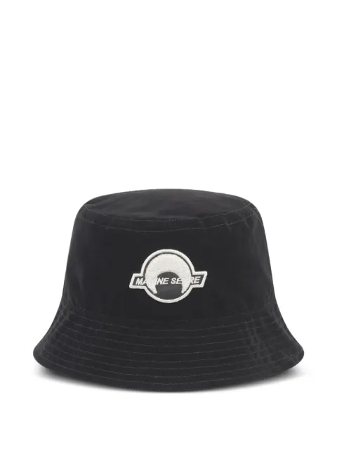 Marine Serre logo bucket hat Black UHG065ACWOV0074