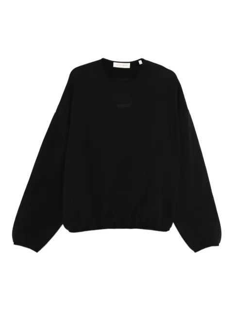 FEAR OF GOD ESSENTIALS logo-print sweatshirt Black 192SP256540F
