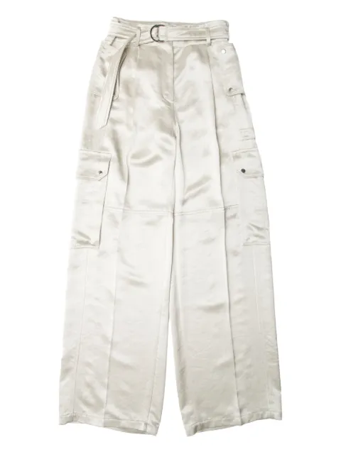 Muller Of Yoshiokubo Glitter cargo trousers White MLF25416