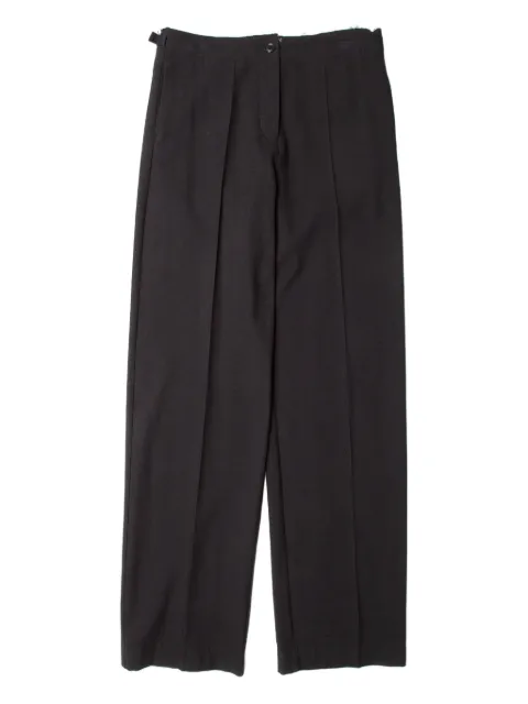 Muller Of Yoshiokubo Bumpy trousers Black MLF25413