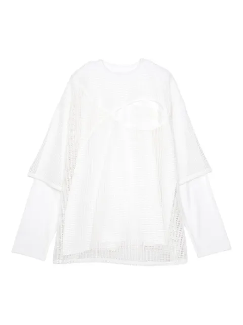 Yoshiokubo cotton T-shirt White YKF25113