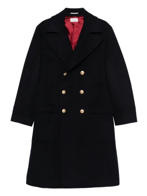 Brunello Cucinelli double-breasted coat Blue MY4969139GCX200