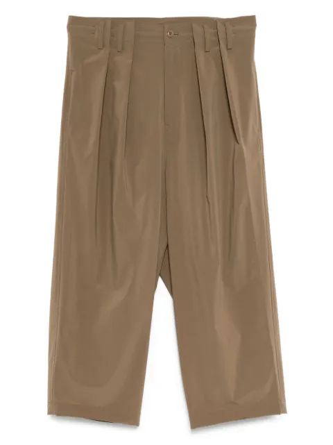 Y's tapered trousers Neutrals YMP13929