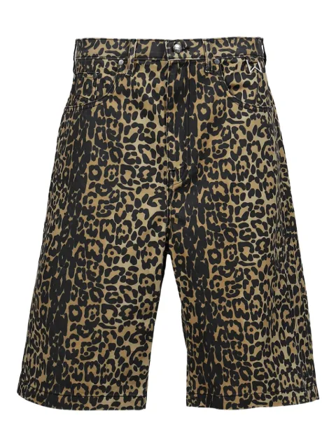 RHUDE leopard-print shorts Brown RHSS25SH05012LEOPARD