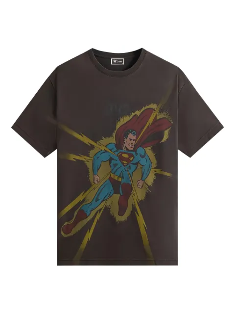 KITH Superman Lightning Bolt T-shirt Black KHM033852001