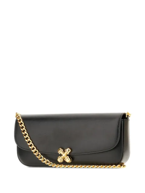 Alexander McQueen Skull Flower shoulder bag Black 8360381MAAE