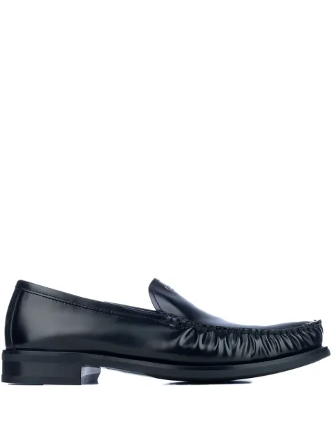 Prada brushed leather loafers Black 2DB229FX000055