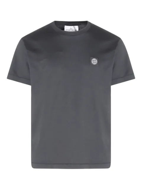 Stone Island logo-patch T-shirt Grey L2S152100027S0013