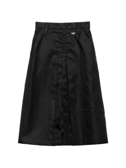 Prada Re-Nylon flared skirt Black 21H009SOOO1WQ8