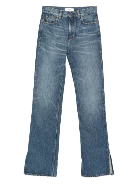 Chloé side-slit straight-leg jeans Blue CH25WDP76153