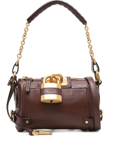 Chloé small Paddington shoulder bag Brown CH25WS803P75