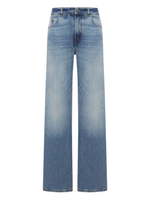 Haikure logo-patch jeans Blue HEW03330DF106L0892