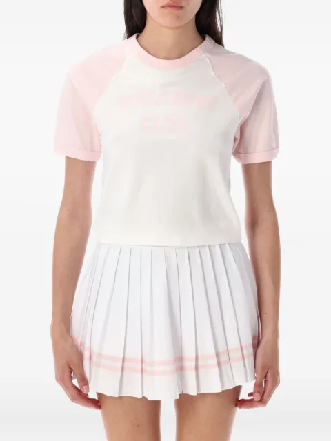 Sporty & Rich Wellness Club raglan-sleeve T-shirt Neutrals TO084620010WH553933