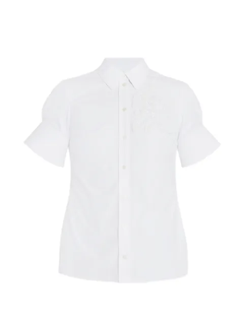 ERDEM short-sleeved shirt White PF25T90140029000