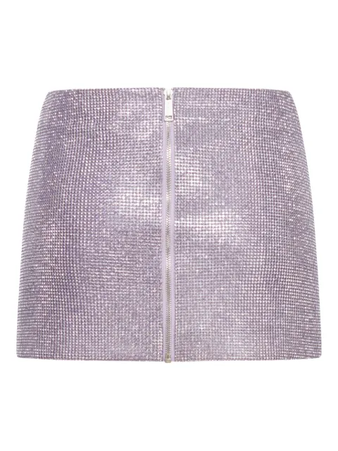 Self-Portrait chainmail skirt Grey PF25023SKL