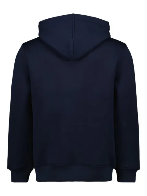 K-Way spacer-fabric hooded sweatshirt Blue K2141EW
