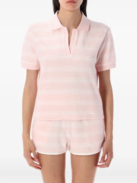 Sporty & Rich striped top Pink TO001620302ST653951