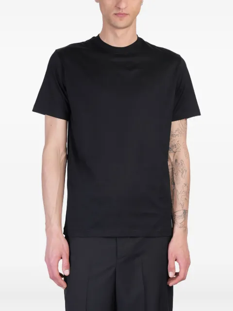 Tokyo James round-neck cotton T-shirt Black TOKIO