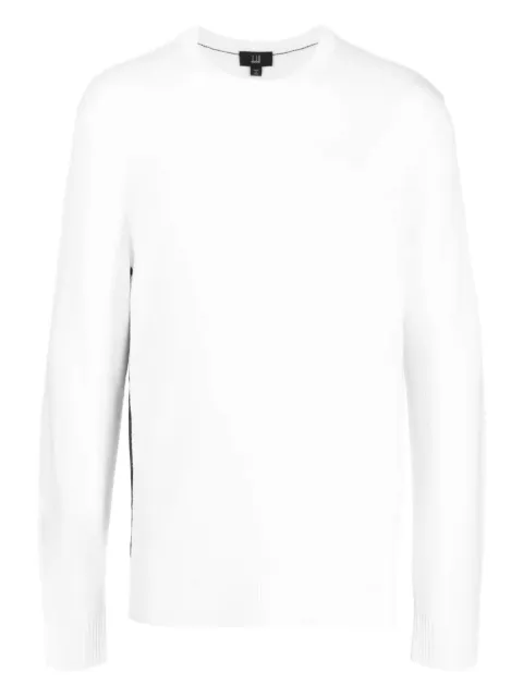 Dunhill cotton sweater White DU23HL1068J134