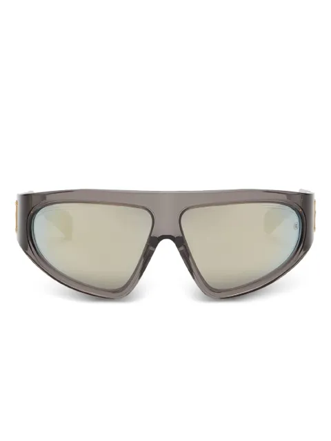 Balmain Eyewear B-Escape geometric-frame sunglasses Grey BPS110