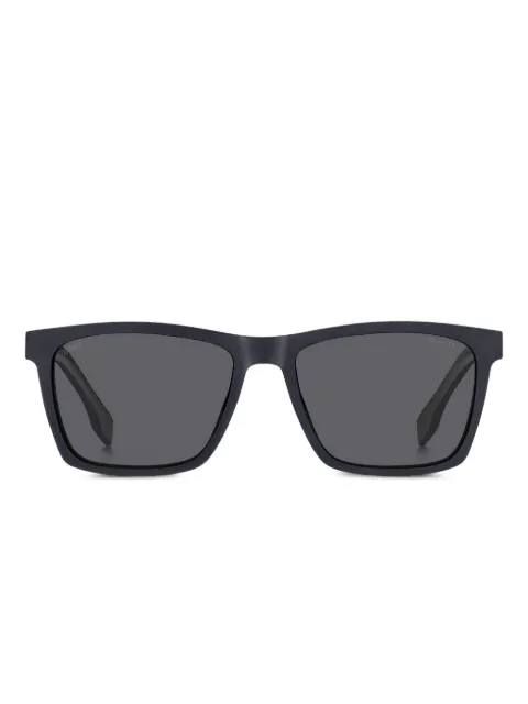 BOSS clip-on rectangle sunglasses frames Blue BOSS1576CS