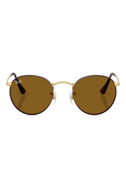 Ray-Ban round-frame sunglasses Brown RB3447