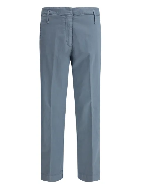 Cruna button-fly cotton trousers Blue SW02DAISY2401