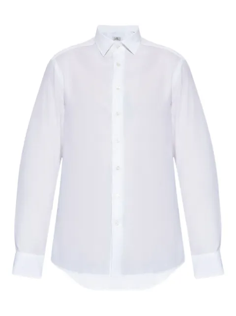 ETRO long-sleeve cotton shirt White MRIB000199TJ590