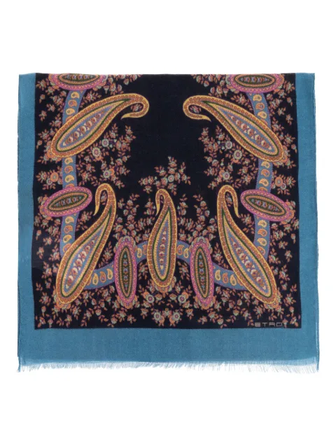 ETRO paisley-pattern scarf Black WATA0005AKA76