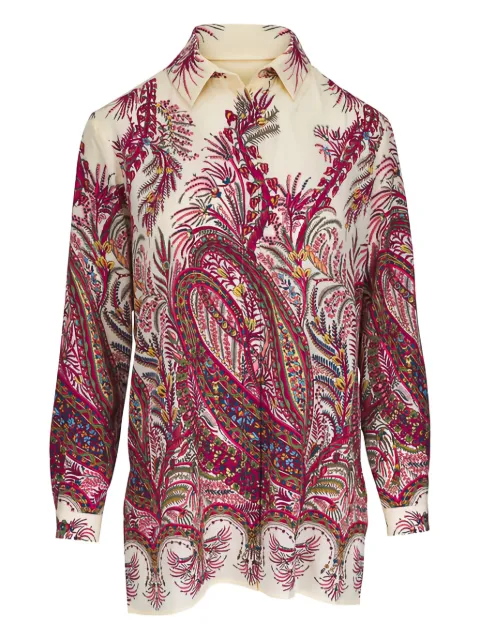 ETRO paisley-print shirt Neutrals WRIA0029AKA36