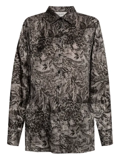 Golden Goose floral-print shirt Grey GWP02263P002158