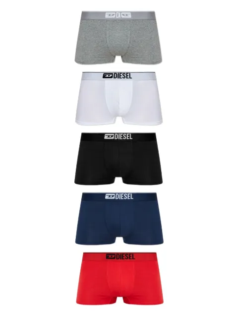 Diesel logo-waistband boxers (pack of five) Red 00SUAGGDAC