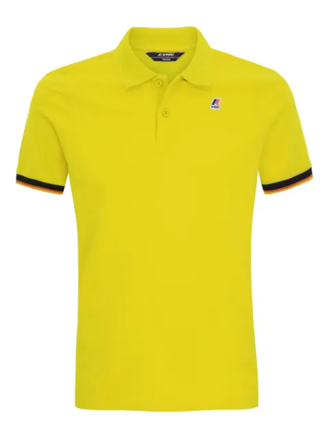 K-Way tipped polo shirt Yellow K008J50