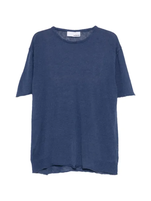 Costumein fine-knit drop-shoulder T-shirt Blue U61SOFIASINAI