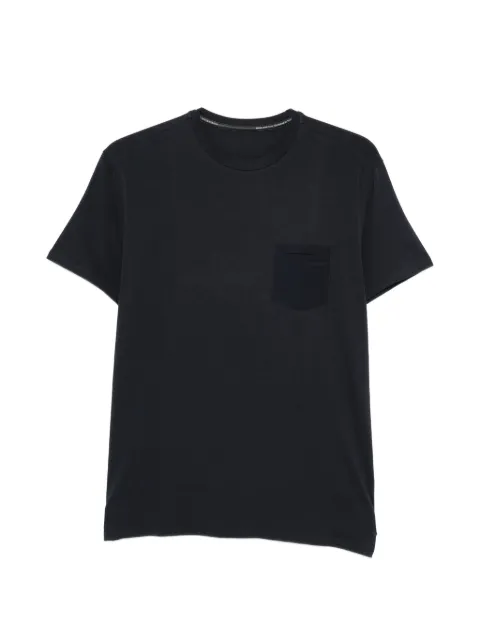 RRD Revo logo-patch chest-pocket T-shirt Blue 22069