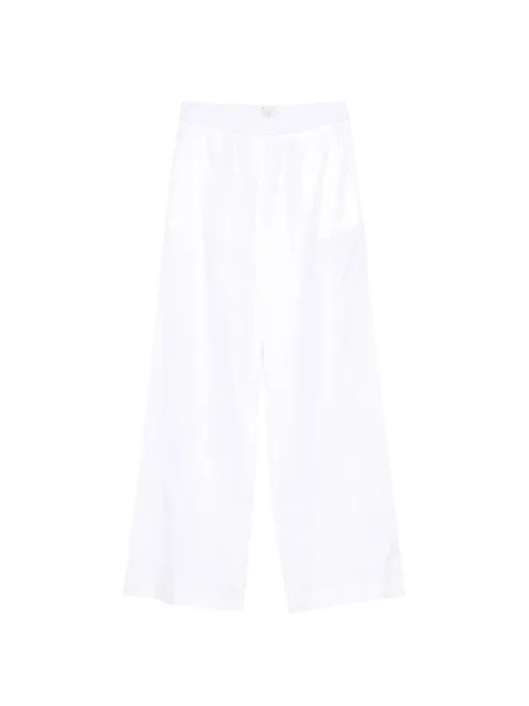 Eleventy elasticated-waist trousers White I80PANG12TES0I233