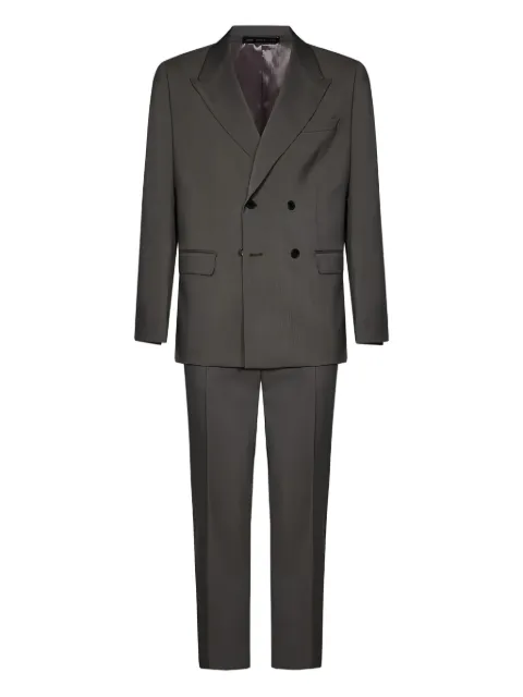 Low Brand double-breasted suit Grey L1GSS246646N080